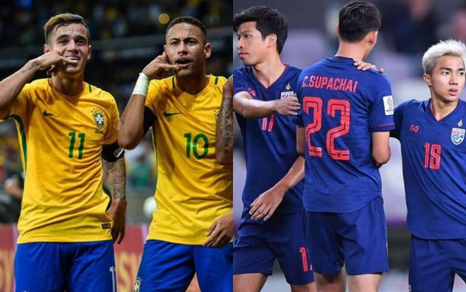 Sau đại chiến Việt Nam, Thái Lan sẽ đá giao hữu với tuyển Brazil Ảnh 2
