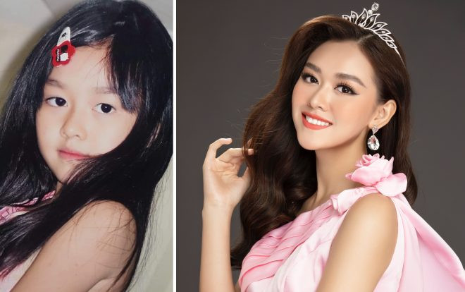 Á hậu Tường San khoe ảnh xinh như công chúa ngay từ bé, nhẹ nhàng xóa tan nghi ngờ 'dao kéo' Ảnh 2