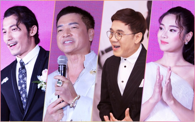 NSUT Thành Lộc - Quang Minh, Mr Đàm bảnh bao mừng đám cưới Liên Bỉnh Phát - Hoàng Yến Chibi Ảnh 2