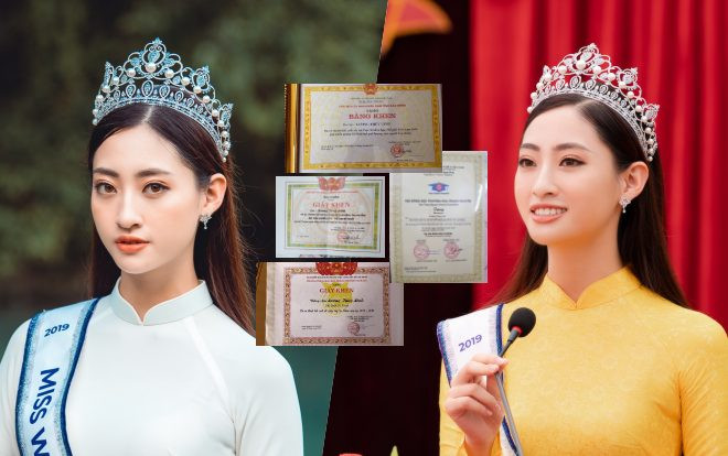 Hoa hậu Lương Thùy Linh gây choáng với kho giấy khen đồ sộ, fan đợi kỳ tích tại Miss World Ảnh 2