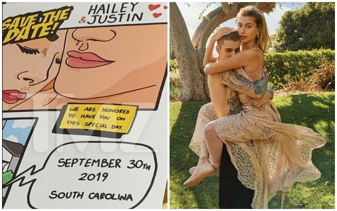 Lộ diện thiệp cưới, thời gian lẫn địa điểm tổ chức đám cưới của Justin Bieber với Hailey Baldwin Ảnh 2