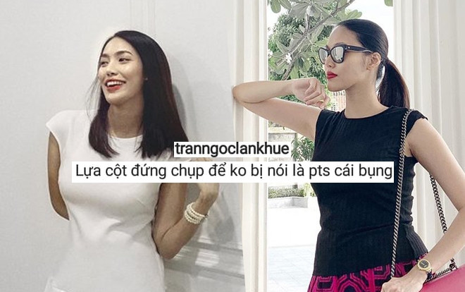 Đáng yêu như Lan Khuê: Cố tình thả dáng bên gốc cột đập tan nghi án photoshop bụng bầu Ảnh 2
