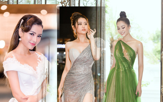 Tiểu Vy, Thu Thủy, Trương Quỳnh Anh… và cuộc chiến ngầm giành ngai vàng nữ thần gợi cảm Vbiz Ảnh 2