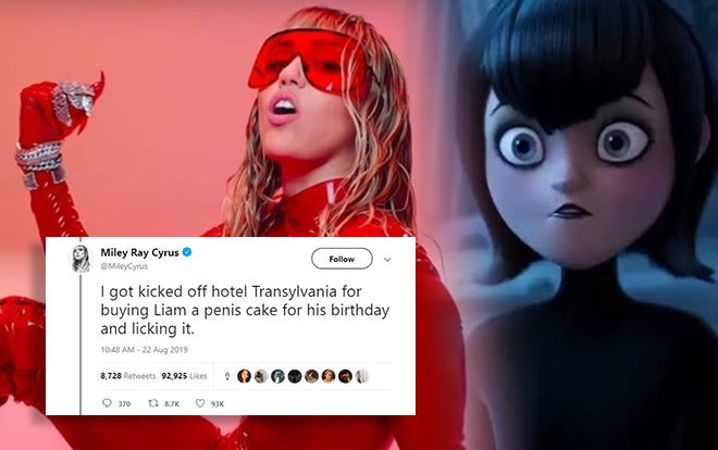 Miley Cyrus bị sa thải khỏi 'Hotel Transylvania' vì đăng ảnh liếm bánh ngọt 18+ Ảnh 2