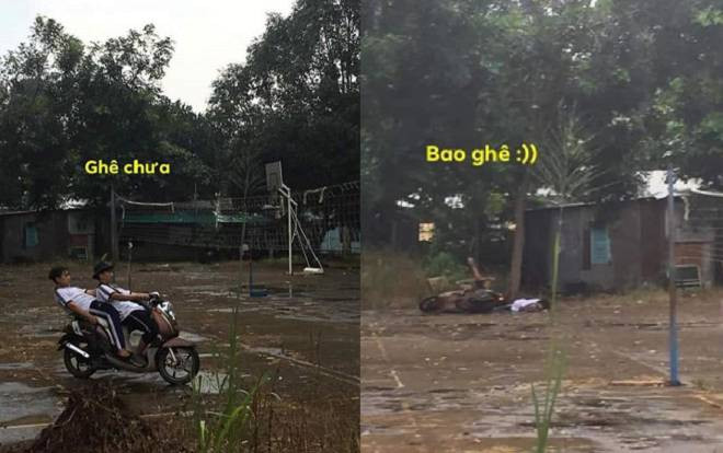 2 nam sinh nằm ngã ngửa trên yên xe, mạo hiểm bốc đầu và cái kết 'đắng' khiến CĐM ngán ngẩm Ảnh 2