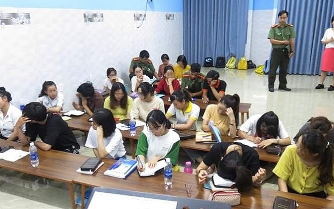 Đà Nẵng: Phát hiện trung tâm ngoại ngữ truyền đạo Tân Thiên Địa trái phép Ảnh 2