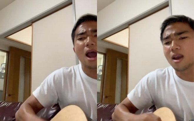 'Messi Thái' gây sốt khi khoe giọng hát cùng khả năng đánh guitar cực đỉnh Ảnh 2