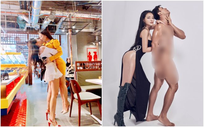 Hôm trước vừa hôn đồng giới với Mon 2k, hôm sau Ngân 98 đã tuyên bố: 'Thích xơi trai thẳng' Ảnh 2