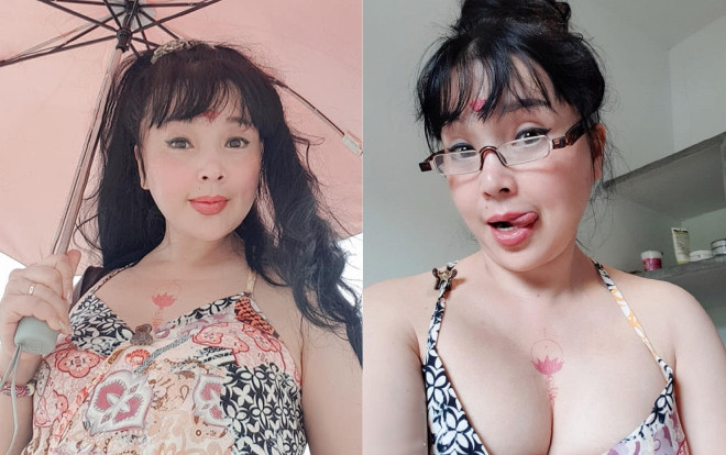 U60 nhưng NSND Lan Hương vẫn thường xuyên khoe vòng 1 nóng bỏng Ảnh 2