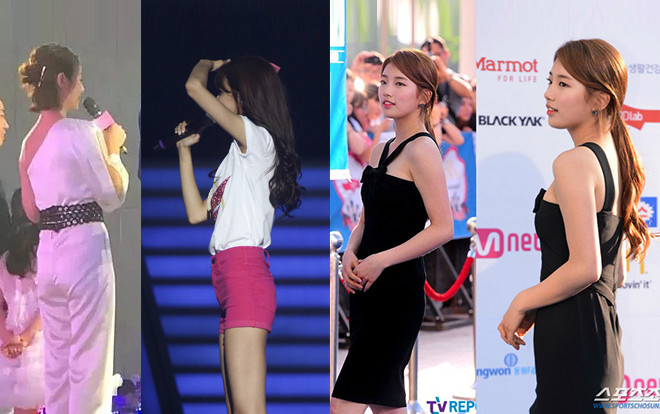 Xinh đẹp 'vô đối' nhưng Ngọc Trinh, Angelababy đều bị soi vòng 3 lúc phồng lúc xẹp Ảnh 2