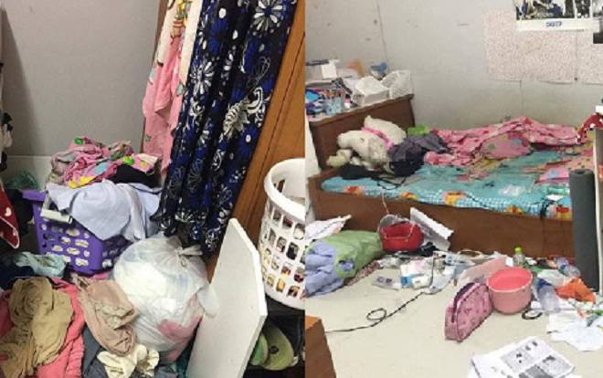 Phát hoảng với căn phòng KTX bẩn kinh hoàng của nữ sinh ĐH Y, đồ đạc vứt tứ tung không khác gì 'bãi chiến trường' Ảnh 2