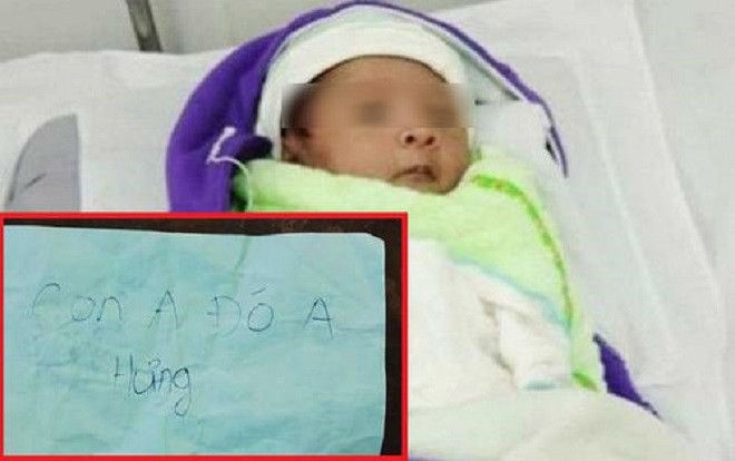 Vụ đứa trẻ bị bỏ rơi kèm theo mẩu giấy 'Con anh đó anh Hưng': Người đầu tiên phát hiện cháu bé tạm thời được nhận nuôi Ảnh 2