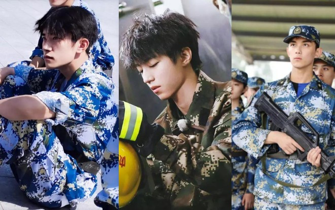 Nam diễn viên Hoa ngữ nào mặc quân trang là cool nhất? Ảnh 2
