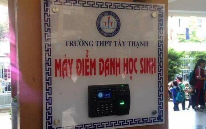 Đi học như đi làm công sở, trường người ta lắp hẳn máy quét vân tay điểm danh hằng ngày khiến giới học sinh từ bỏ ý định vi phạm nội quy Ảnh 2