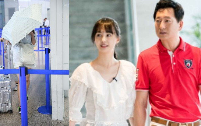 Trịnh Sảng che dù ở sân bay để tránh bị chụp ảnh, sau hẹn hò với Trương Hàn có nhiều thay đổi lớn trong tính cách Ảnh 2