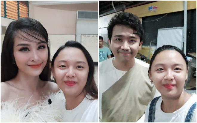 Cô gái trẻ gây choáng bởi bộ sưu tập ảnh selfie chụp với hàng trăm celeb Việt, từ hoa hậu cho đến ca sỹ Ảnh 2