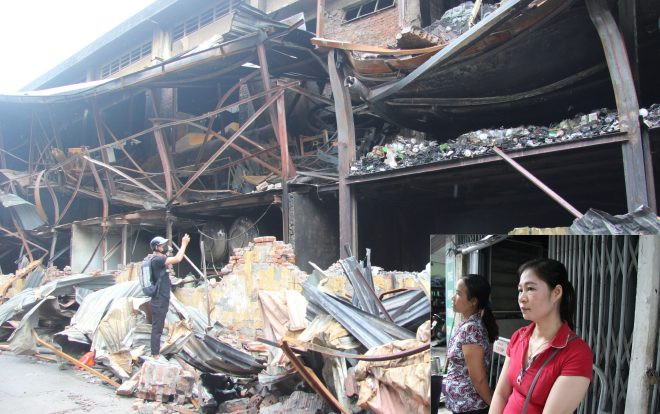 Người dân sơ tán cho con về quê, cửa hàng kinh doanh tạm đóng cửa sau vụ cháy khủng khiếp tại công ty phích nước Rạng Đông Ảnh 2