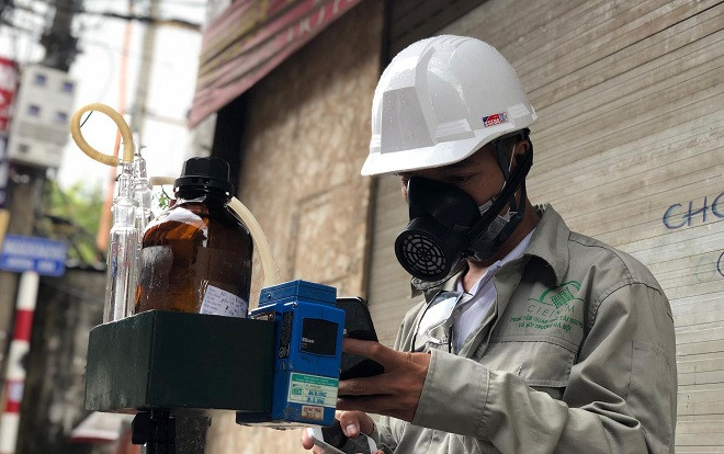 Phân tích chất lượng không khí sau vụ cháy khủng khiếp tại công ty phích nước Rạng Đông cho kết quả ở mức bình thường Ảnh 2