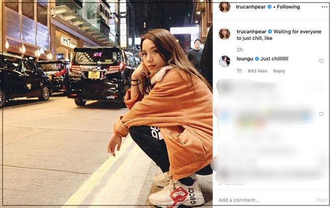 Trúc Anh đăng ảnh hậu chia tay, Trang Lou - em gái Huyme - comment gây chú ý Ảnh 2