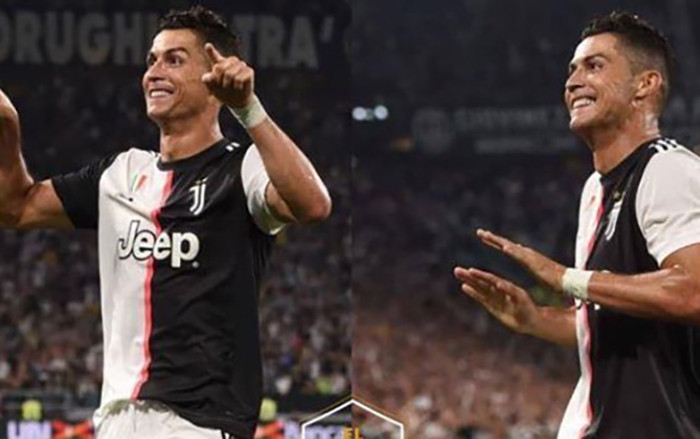 Giải mã cách ăn mừng kì lạ của Cristiano Ronaldo sau bàn thắng đầu tiên tại Series A Ảnh 2