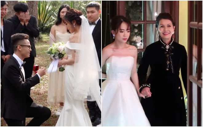 Vlog chụp ảnh cưới của con gái Minh Nhựa nhận về hơn 600k lượt xem, dân mạng trầm trồ trước nhan sắc của cả nhà Ảnh 2