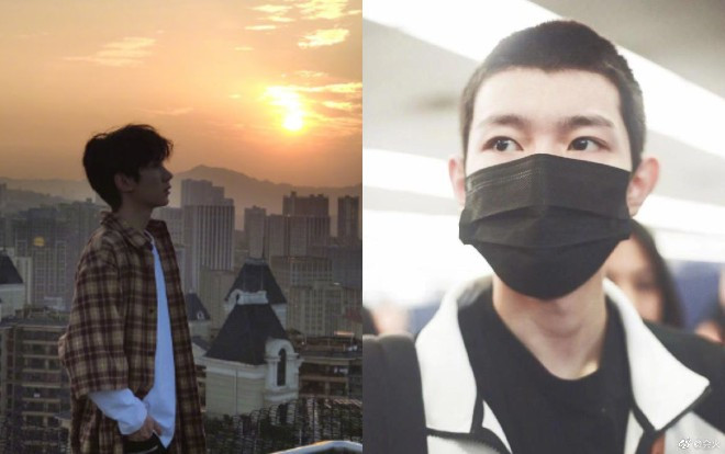 Vương Nguyên chính thức qua nước ngoài du học, khoe tóc đầu đinh gây bão mạng xã hội Ảnh 2