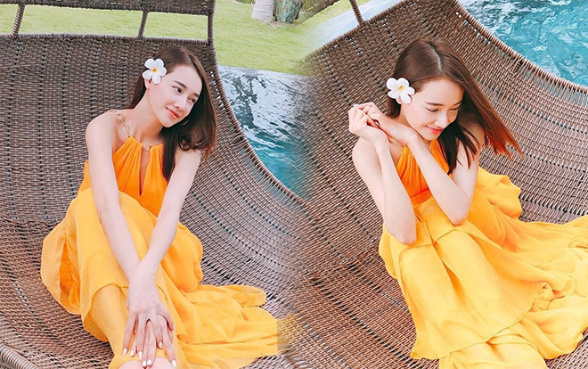 Nhã Phương lại thả thính với loạt ảnh trong veo xinh đẹp như tiên nữ Ảnh 2