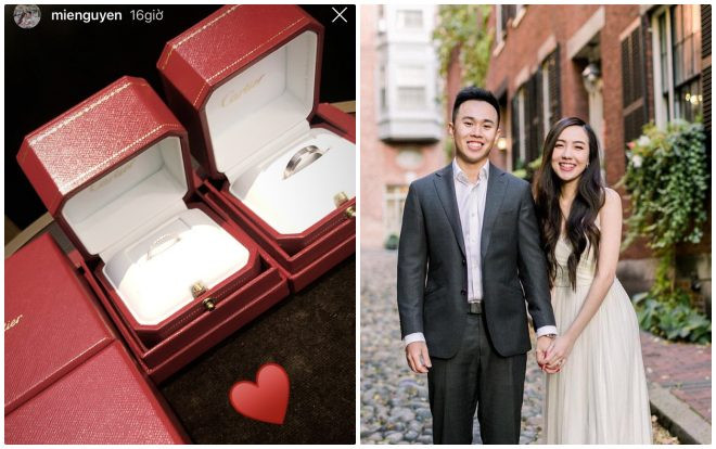 Mie Nguyễn khoe nhẫn đính hôn hàng hiệu sang chảnh, hứa hẹn một đám cưới không còn xa Ảnh 2