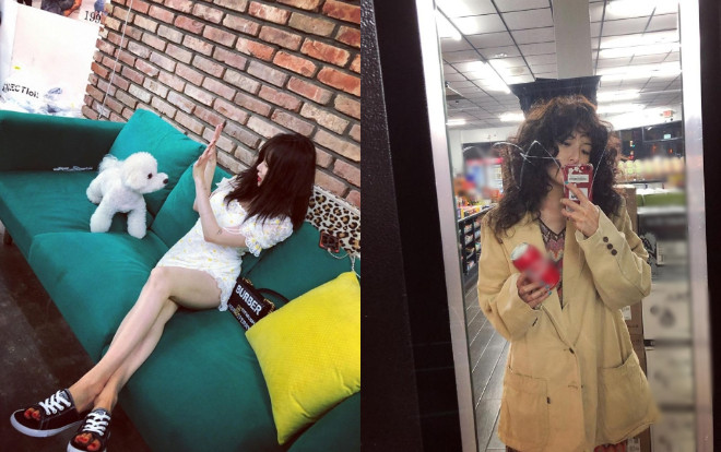 HuynA hết bị chỉ trích khi mặc váy ngắn chụp hình nằm lả lơi giờ còn diện đồ luộm thuộm khi ra phố Ảnh 2