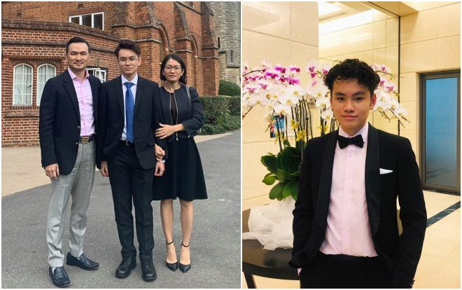 Loạt ảnh hiếm hoi của con trai diễn viên Chi Bảo: Từng đóng quảng cáo với bố, là tân sinh viên du học Anh Ảnh 2