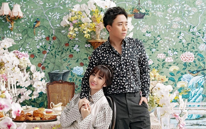 'Tan chảy' với bộ ảnh tình tứ của Hari Won - Trấn Thành trước thềm concert hoành tráng Ảnh 2