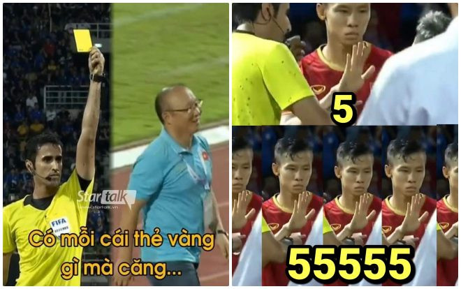 Loạt ảnh chế sau trận Việt Nam - Thái Lan: Thẻ vàng của thầy Park là tâm điểm Ảnh 2