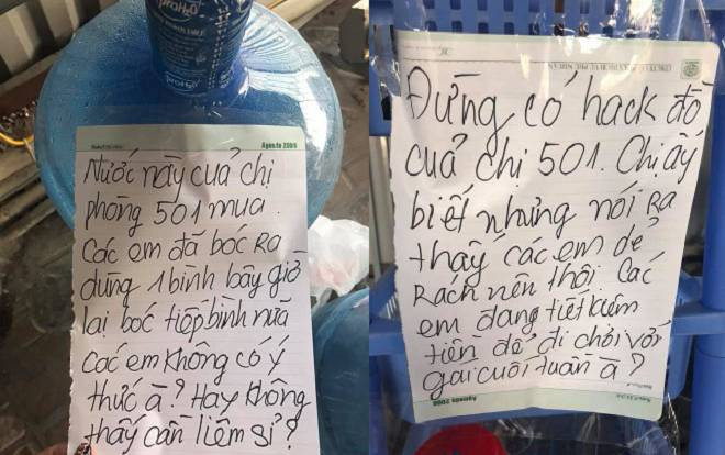 Bức xúc vì bạn chung chỗ trọ liên tục 'hack' đồ, dắt người yêu về nhà cười nói ầm ĩ, cô gái dán giấy 'dằn mặt' trước khi chuyển nhà Ảnh 2