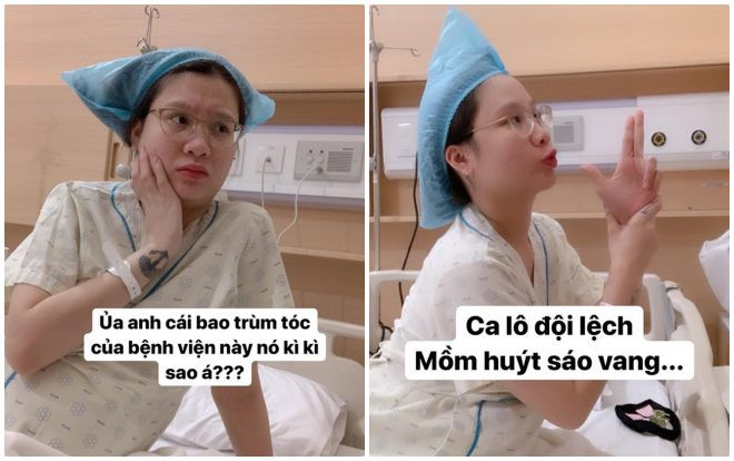 Hotmom Thanh Trần hạ sinh em bé thứ hai, lầy lội khoe khoảnh khắc hài hước trước giờ đẻ Ảnh 2