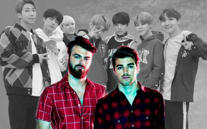 The Chainsmokers chia sẻ biển quảng cáo của BTS trên story: Là hành động của 'fan cứng' hay 'thính' cho một màn kết hợp? Ảnh 2