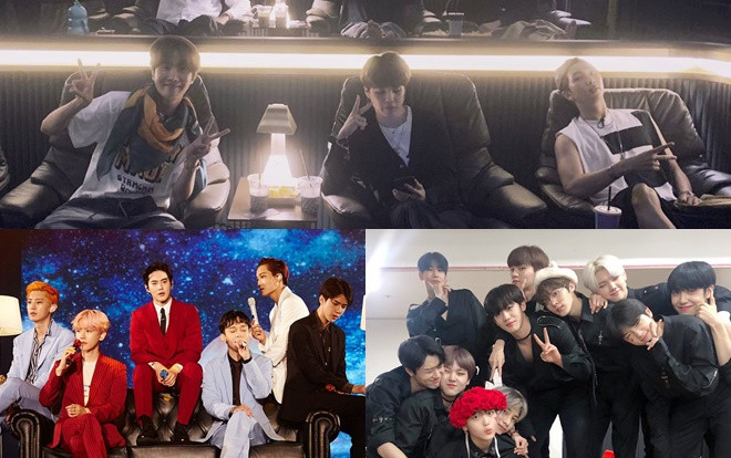 30 nhóm nhạc nam hot tháng 9: BTS nhất 16 tháng liền, X1 vượt EXO, BEAST bất ngờ đứng top 13 Ảnh 2