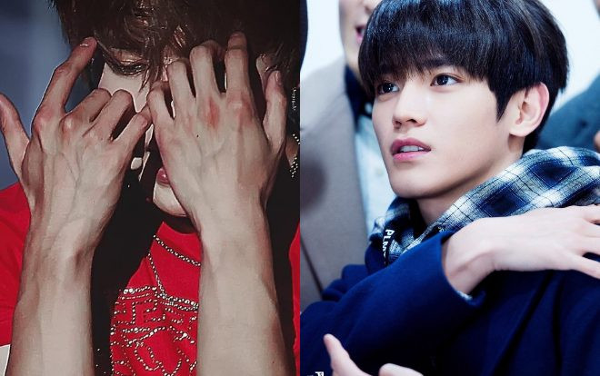 Park Bo Gum và NCT Taeyong gây sốt nhờ cánh tay nổi ven xanh cuồn cuộn Ảnh 2