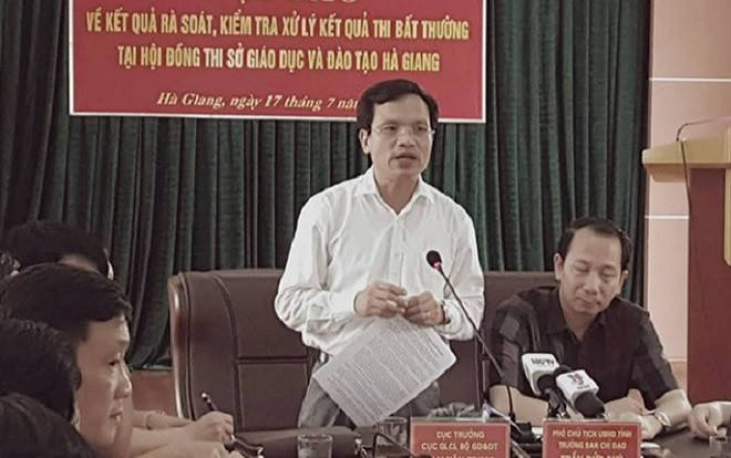 Gian lận thi cử: Công an đề nghị xem xét kỷ luật, Hà Giang vẫn im lặng Ảnh 2