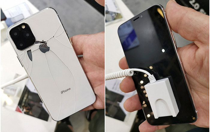 Còn chưa chính thức trình làng nhưng đã có chiếc iPhone 11 bị vỡ mặt lưng Ảnh 2
