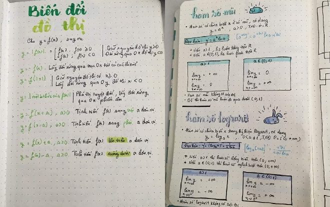 Nam sinh được CĐM hết lời khen ngợi bởi lối trình bày các công thức Toán học cực logic và đẹp mắt Ảnh 2