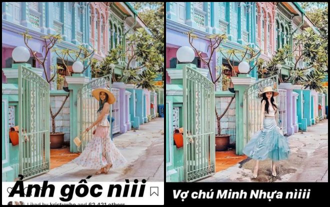 Vợ hai của Minh Nhựa bất ngờ bị tố 'chôm' ảnh du lịch sang chảnh rồi PTS ghép hình mình vào Ảnh 2
