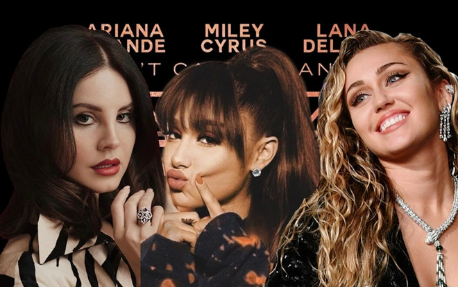 Chi tiết được fan bàn tán rôm rả trong teaser 'bom tấn' của Ariana Grande, Miley Cyrus và Lana Del Rey Ảnh 2