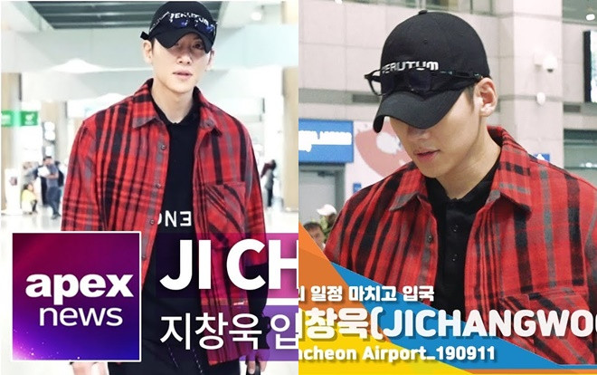 Trở về Hàn sau khi hủy show ở Việt Nam: Ji Chang Wook bừng sáng, được truyền thông vây quanh tại sân bay Ảnh 2