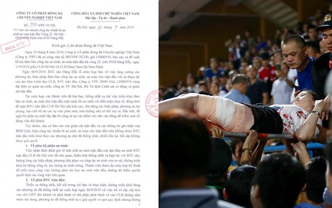 Trước khi có vụ CĐV bị thương, VPF đã gửi hỏa tốc VFF 'tố'… CLB Hà Nội Ảnh 2