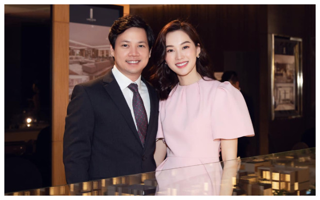 Đặng Thu Thảo khoe nhan sắc mỹ miều được khen ngày càng có tướng phu thê với ông xã Ảnh 2