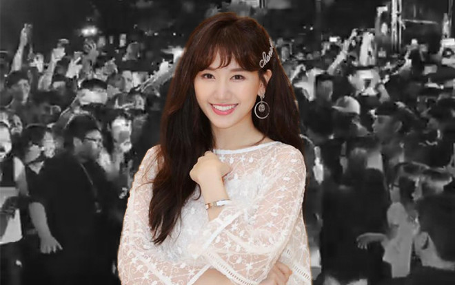 Clip: Hari Won bị 'bao vây' không một kẽ hở cùng màn fanchant 'rợp trời' với hit 'Anh cứ đi đi' Ảnh 2