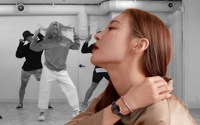 Rũ bỏ hình tượng 'bướm chúa', Sunmi 'lầy' hết cỡ trong dance version LALALAY Ảnh 2