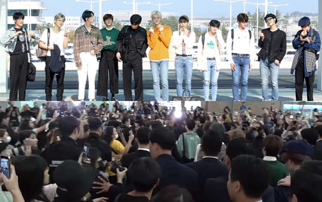 Sân bay hỗn loạn: 30 cảnh vệ phải 'chiến đấu' với hơn 1000 fan để bảo vệ X1 Ảnh 2