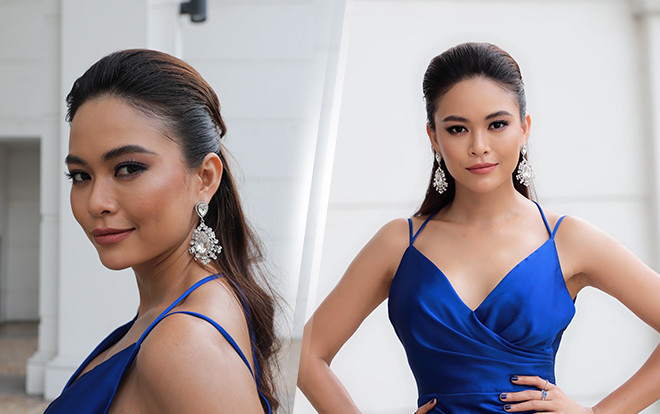 Mâu Thuỷ khoe body quyến rũ khi làm Mentor Catwalk cho thí sinh Miss Universe Vietnam 2019 Ảnh 2