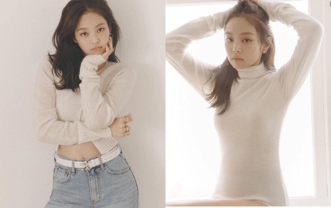 Jennie Black Pink mong manh đượm buồn trong cây Chanel trên tạp chí danh tiếng Ảnh 2